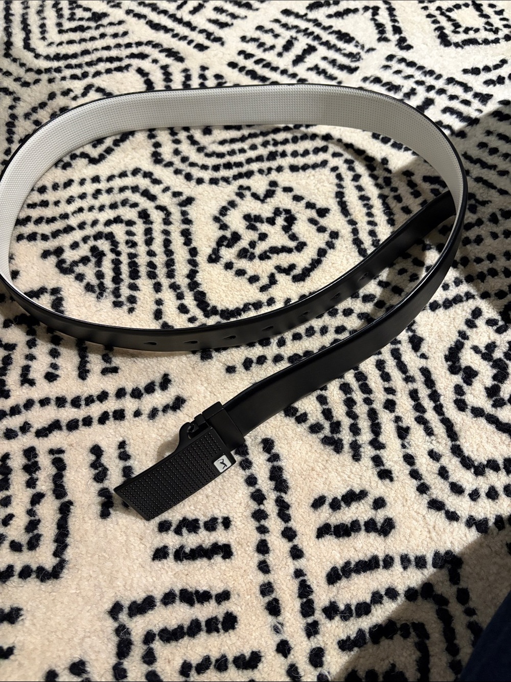 Men's Black Golf Belt size 36”